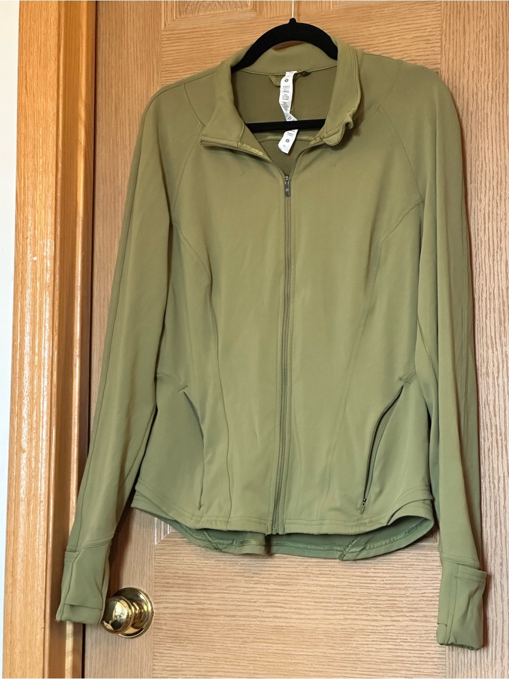 lululemon athletica Olive Full-Zip Jacket